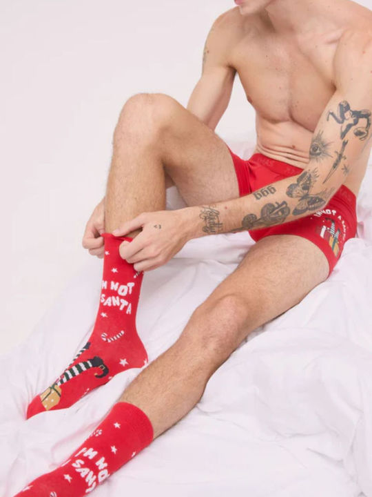 Herren Boxershorts Red 1Packung