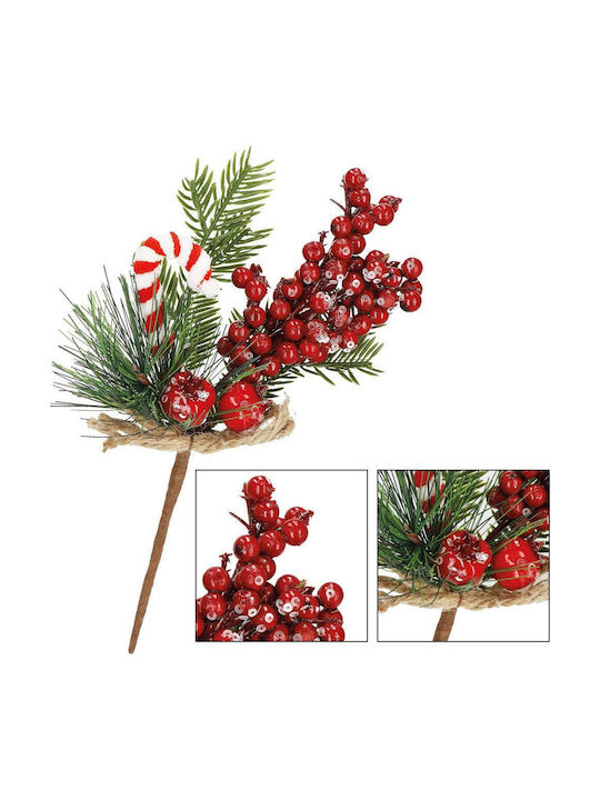 Crăciun Decorativ Plastic Sucursala Lungime 24cm.