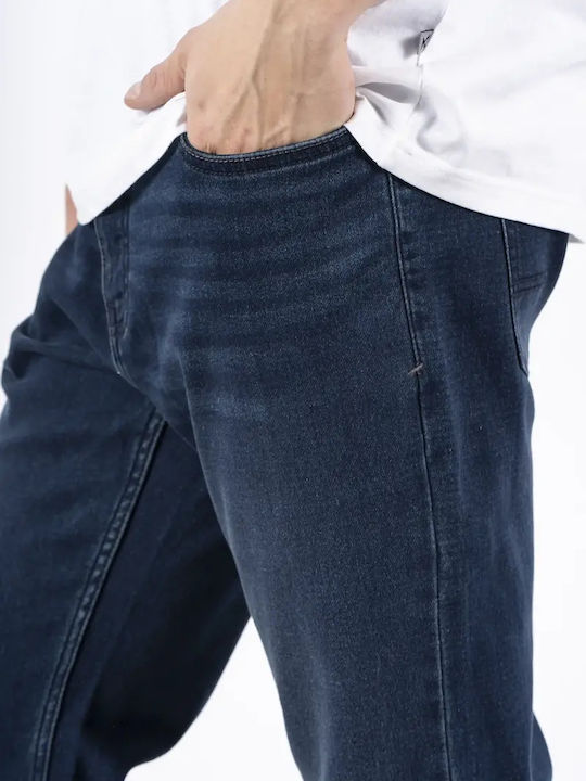 Men's Jeans Pants Dark Blue