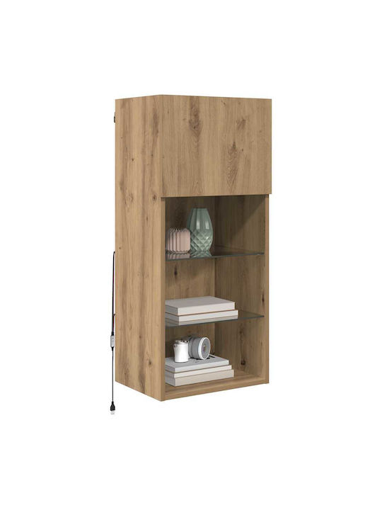 Ντουλάπι Τοίχου με LED Artisan Artisan Oak 40.5x30x90εκ.