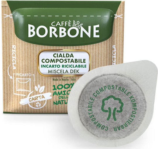 Caffe Borbone Capsules Espresso Compatible with Machine E.S.E. Pod 25caps,tobolek