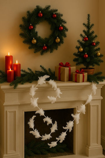 Fééric Lights and Christmas Χριστουγεννιάτικη Γιρλάντα Λευκή