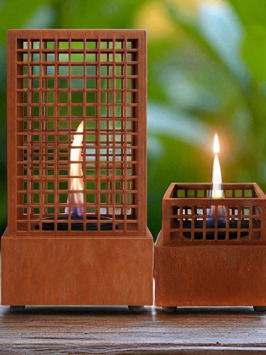 Tenderflame Τζάκι Εσωτερικού Χώρου Μεταλλικό Γκρι 18.5x18.5x36.5cm Tenderflame Τζάκι Εσωτερικού Χώρου Μεταλλικό Γκρι 18.5x18.5x36.5cm