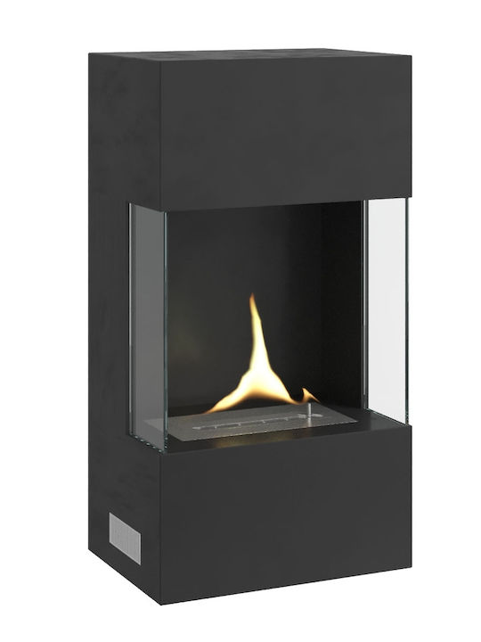 Tenderflame Firepit Black 48x34x90cm