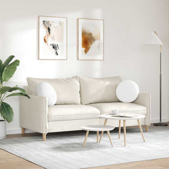 vidaXL Sofa-Kissen White 2Stück 40x40cm.