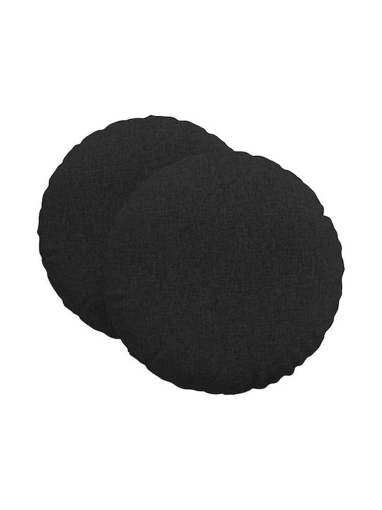 vidaXL Μαξιλάρι Καναπέ Μαύρο 60x60εκ.