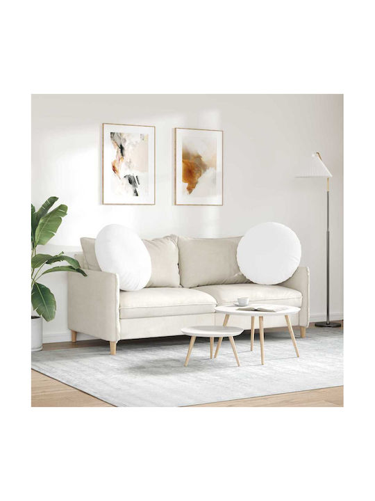 vidaXL Sofa-Kissen White 2Stück 60x60cm.