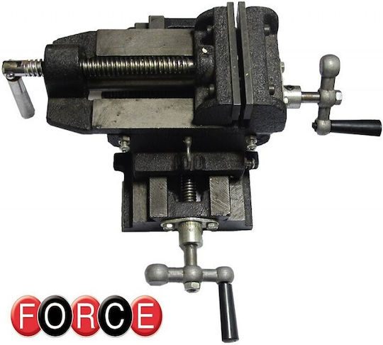 Force Fixed Drill Press Vise Made of Steel with Maximum Opening 150mm