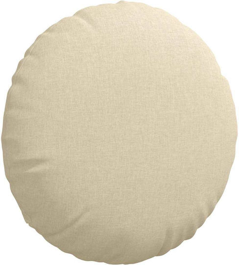 vidaXL Μαξιλάρι Καναπέ Κρεμ 50x50εκ.