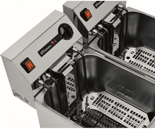Fiamma Electric Fryer Double 15kW Capacity 2x5lt 65.3x50x41.5cm