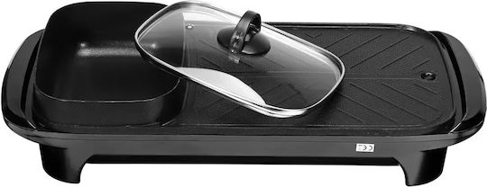 Teppanyaki Grilling Plate with Adjustable Thermostat 1200W