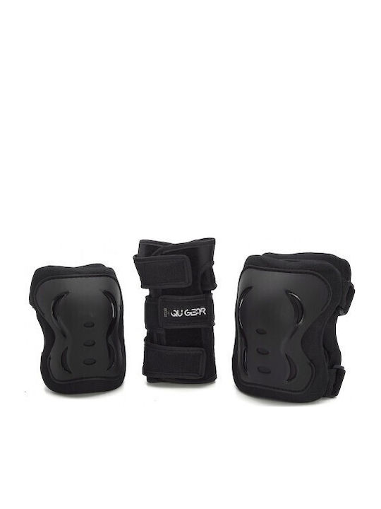 Black Protective Gear Set Black Protective Gear Set