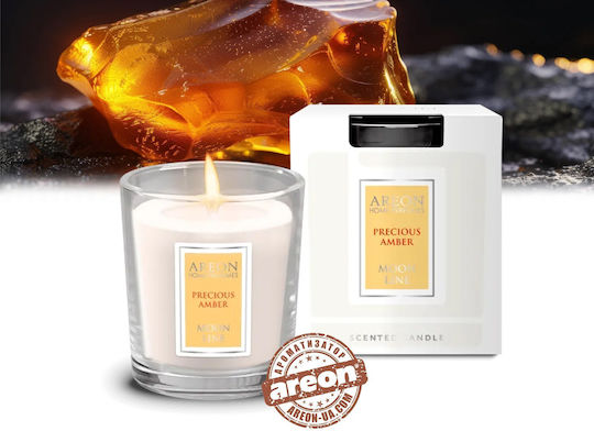 Areon Home Perfumes Scented Candle Moon Line Precious Amber Areon Home Perfumes Scented Candle Moon Line Precious Amber