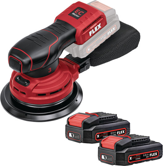 Flex ORE 3-150 Battery Powered Eccentric Sander 150mm Battery 18V 1x2.5Ah D00419