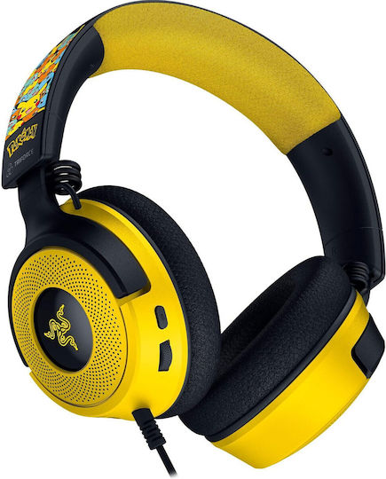 Razer Kraken V4 X - Kanto Starters Over Ear Gaming Headset με σύνδεση 3.5mm Πολύχρωμο for Nintendo Switch / PC / PS4 / PS5