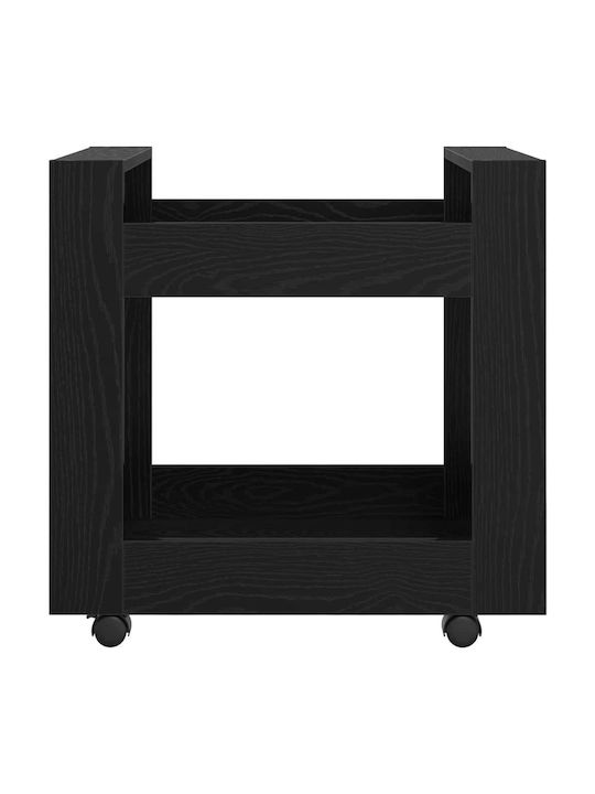 Cabinet de Birou cu roți Μαύρη Οξυά 60x45x60cm