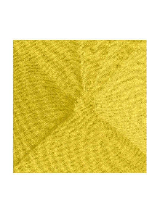 vidaXL Perna De Canapea Galbenă 40x40cm