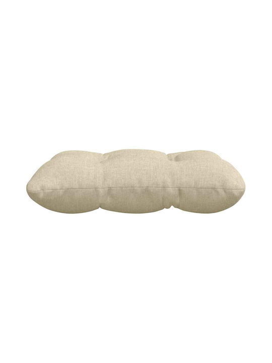 vidaXL Zierkissen Beige 40x40cm
