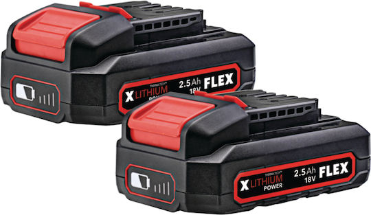 Flex Exzenterschleifer 150mm Batterie 1x2.5Ah