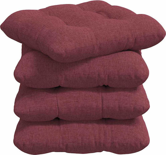 vidaXL Sofa Cushion Red 40x40cm