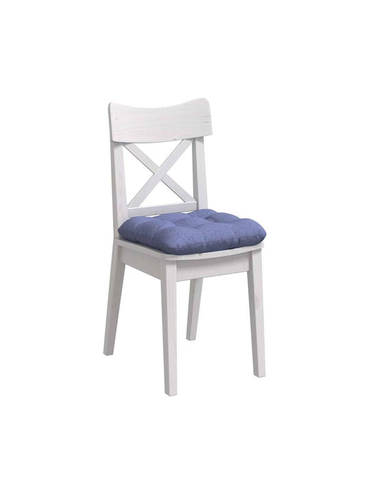 vidaXL Μαξιλάρι Καναπέ Μπλε 45x45εκ.