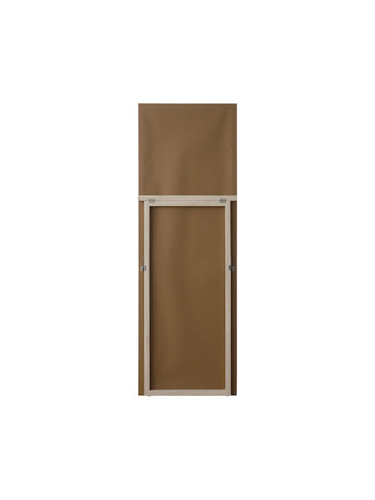 Floor Mirror with Beige Plastic Frame 160x50cm