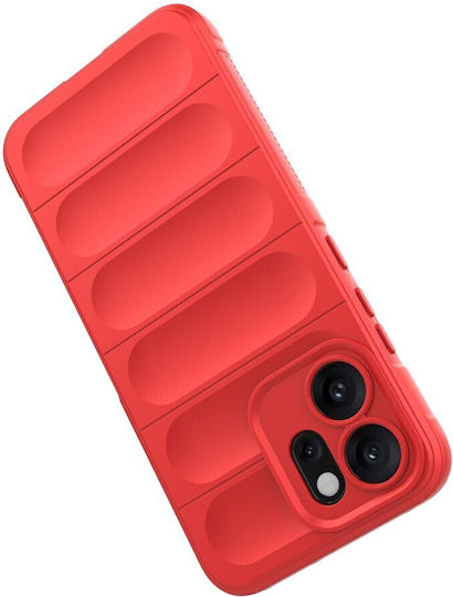 Magic Shield Задна корица Силикон Червен (Oppo Reno14F)