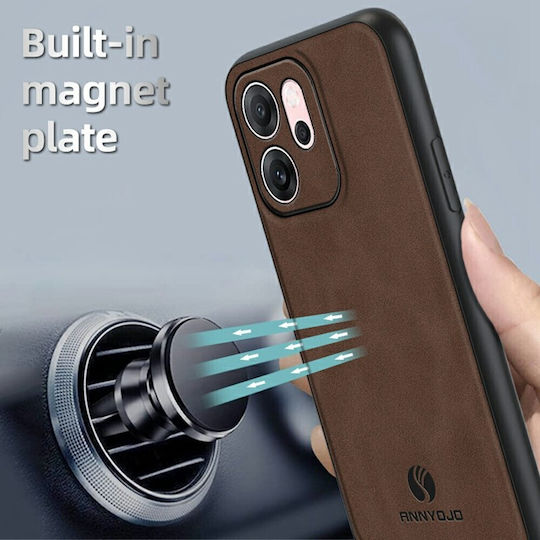 Annyojo Back Cover Plastic Brown (Oppo Reno14F)