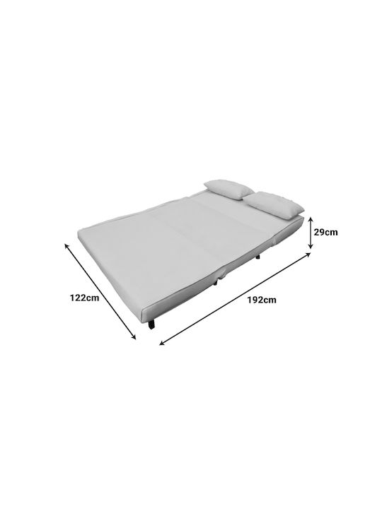Josuane Doppelsitzer Sofa Sofa Charcoal 122x80x81cm
