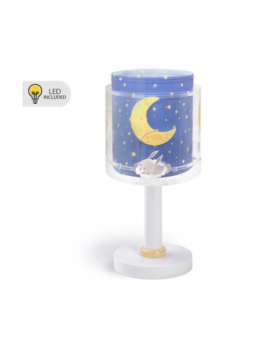 Ango Led Kids Decorative Lamp Moon Dream Blue
