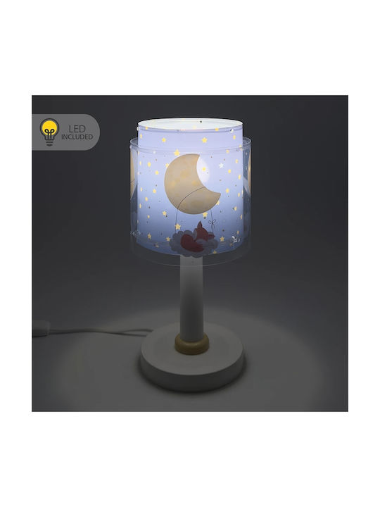 Ango Led Kids Decorative Lamp Moon Dream Blue