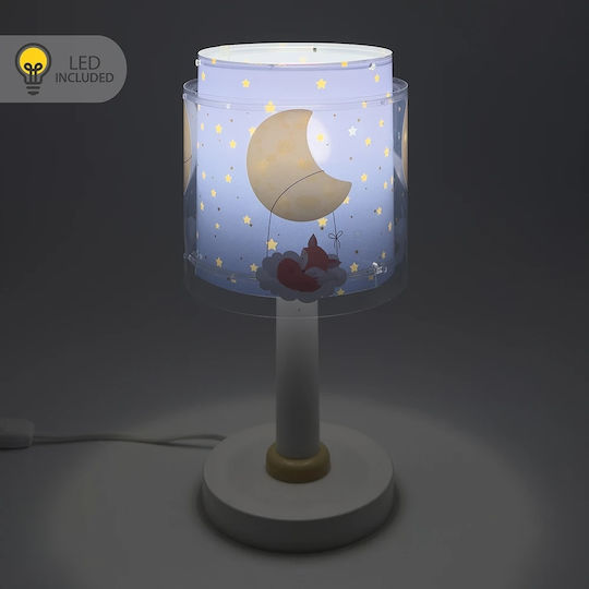 Ango Led Kids Decorative Lamp Moon Dream Blue