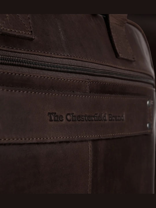 The Chesterfield Brand Τσάντα Ώμου / Χειρός για Laptop 15.6" σε Καφέ χρώμα C40.1033-024