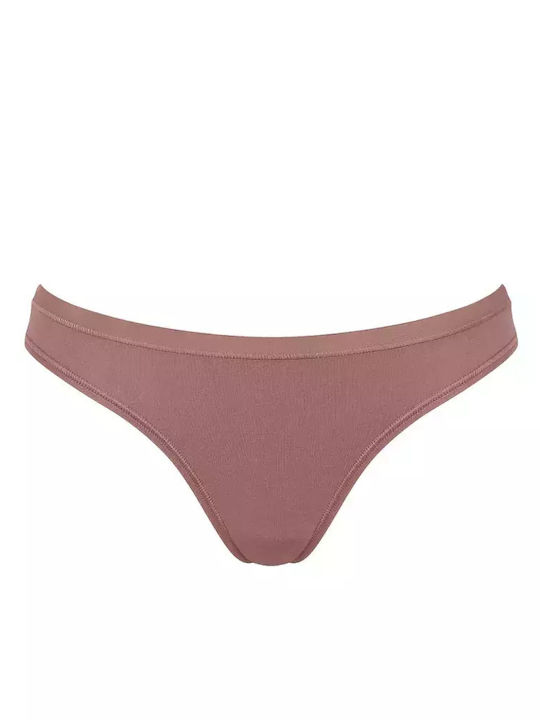 Βαμβακερά Women's Slip 3Pack Cacao