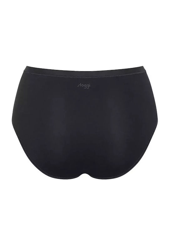 Βαμβακερά Γυναικεία Slip 3Pack Μαύρο