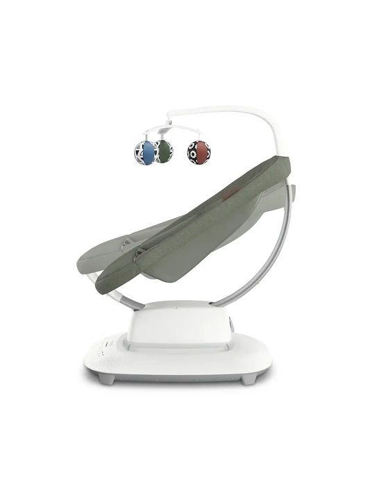 UPPAbaby Ηλεκτρικό Relax Μωρού Κούνια Mamaroo Smart Camila Dark Green Mélange για Παιδί έως 11.3kg