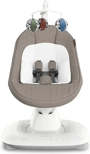 UPPAbaby Mamaroo Smart Електрически Релакс Бебе Wells Dark Taupe Mélange