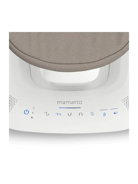 UPPAbaby Ηλεκτρικό Relax Μωρού Κούνια Mamaroo Smart Wells Dark Taupe Mélange για Παιδί έως 11.3kg