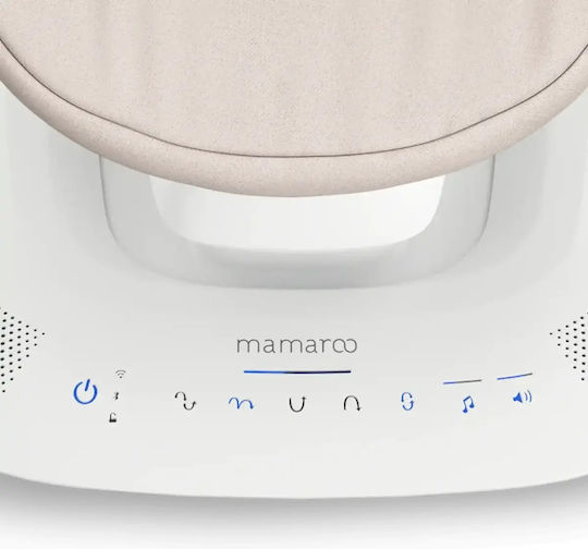 UPPAbaby Elektrisch Baby Relax Schaukel Mamaroo Smart Charlie Sand Mélange für Kind bis 11.3kg