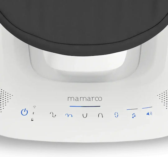 UPPAbaby Elektrisch Baby Relax Schaukel Mamaroo Smart Jake Charcoal Mélange für Kind bis 11.3kg
