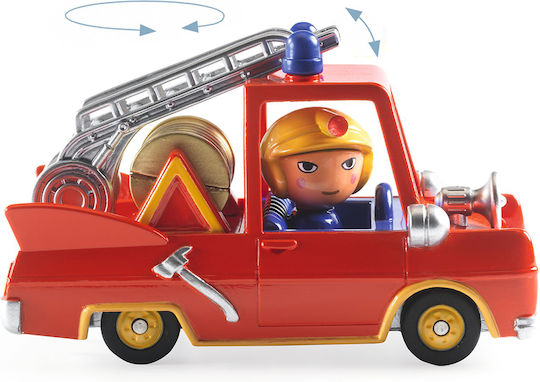 Djeco Fire Truck Car for Ages 3+