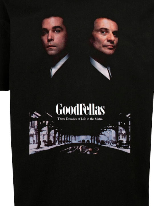 Mister Tee Goodfellas Poster T-shirt Μαύρο
