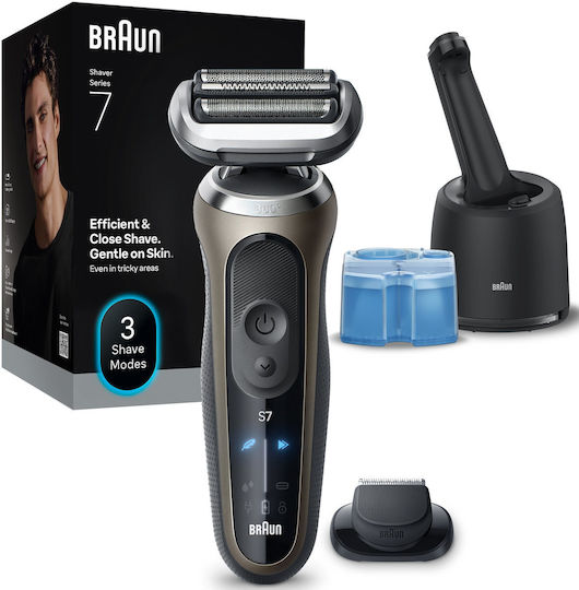Braun 2087839 Aparat de Ras Electric Față Reîncărcabil