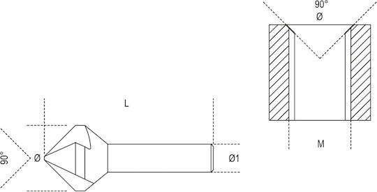 Beta Φρέζα HSS για Διαμόρφωση Ακμών 7.3mm x 6mm