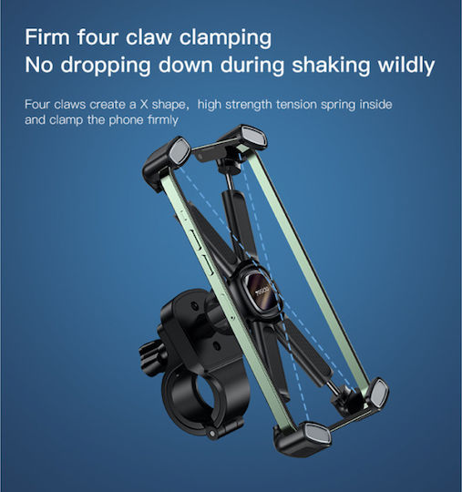 Yesido Bike Holder Bicycle Motocycle Multi-angle Adjustment 4.5-6.8'' Black C191