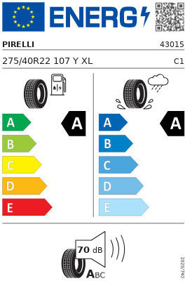 Pirelli 275/40R22 107E-Commerce-Website NCS XL Sommerreifen Reifen für Elektrisch Passagier Auto