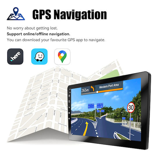 Car Audio System for Hyundai Matrix 2001-2010 (Bluetooth/USB/WiFi/GPS/Apple-Carplay/Android-Auto) with Touch Screen 9"