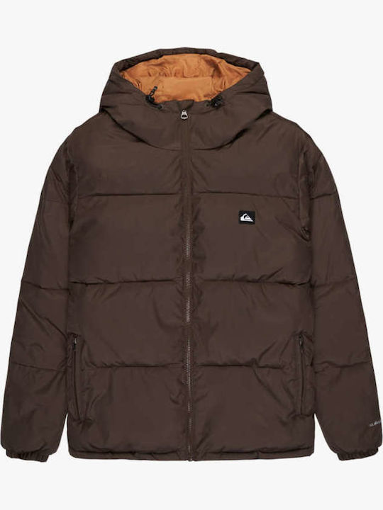 Cold Days Winter Jacke Puffer Wasserdicht Braun