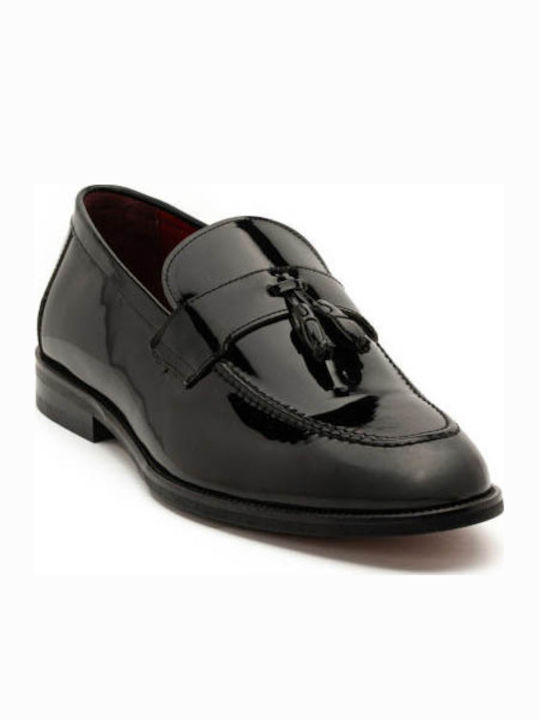 Men's Leather Moccasins Black