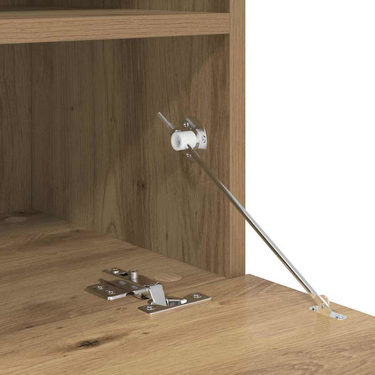 Stand TV Cu Iluminare LED Artisan Oak L80xA30xÎ40cm